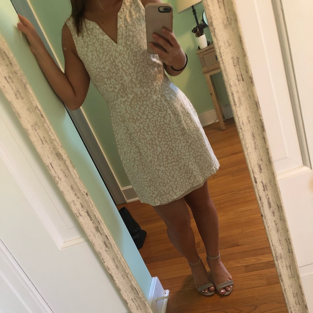Banana Republic cheetah print dress